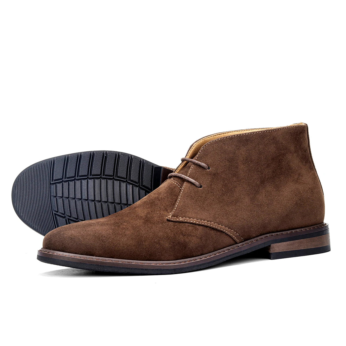 American style retro desert boots