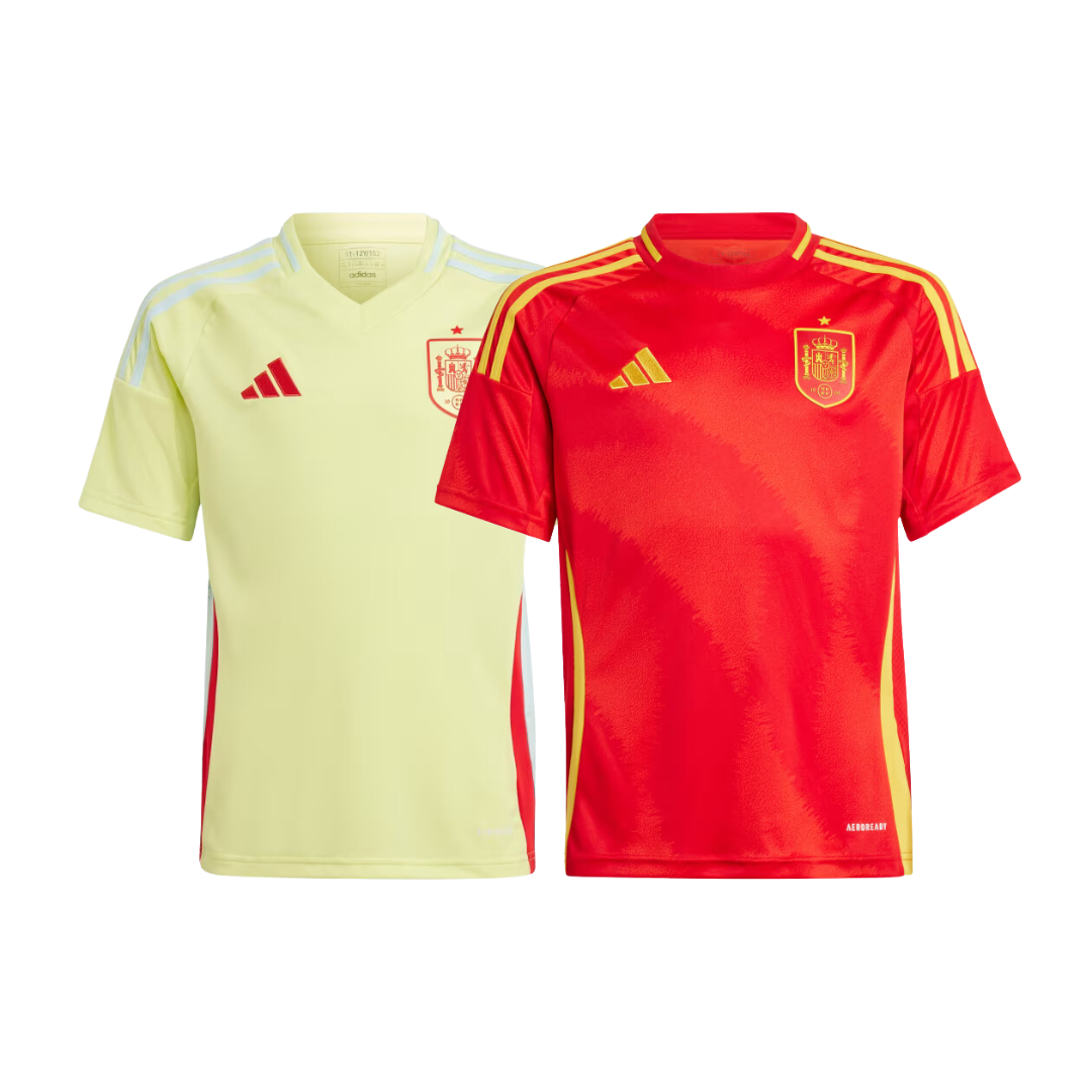 Official kit for Spain for Euro 2024