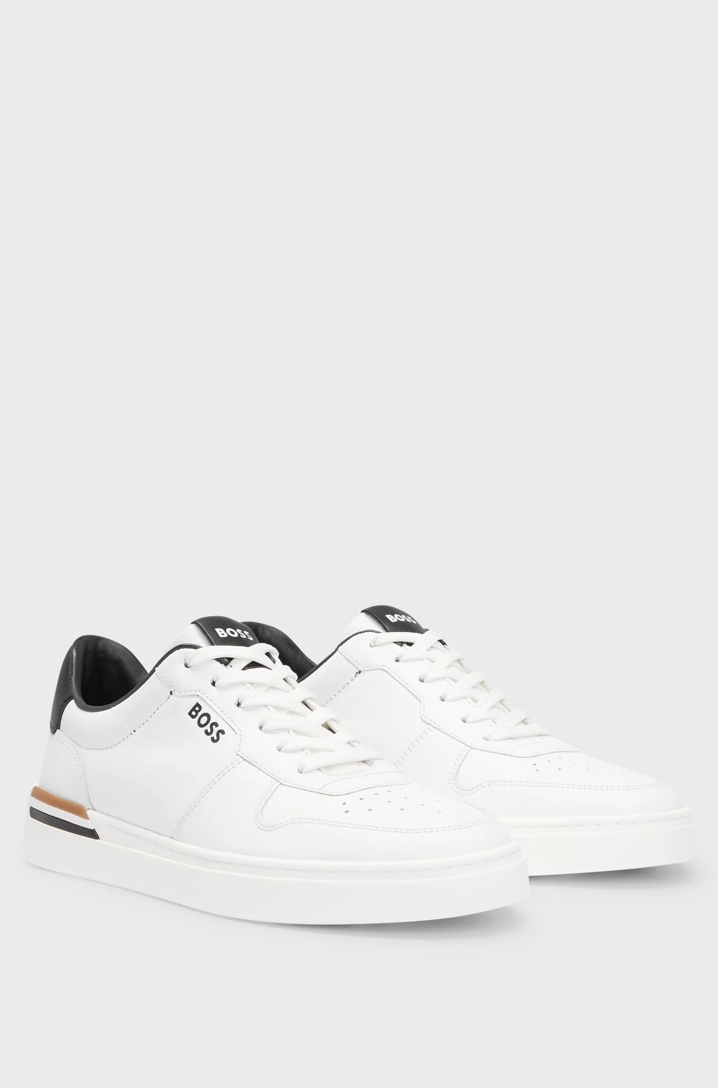 BOSS leather sneakers