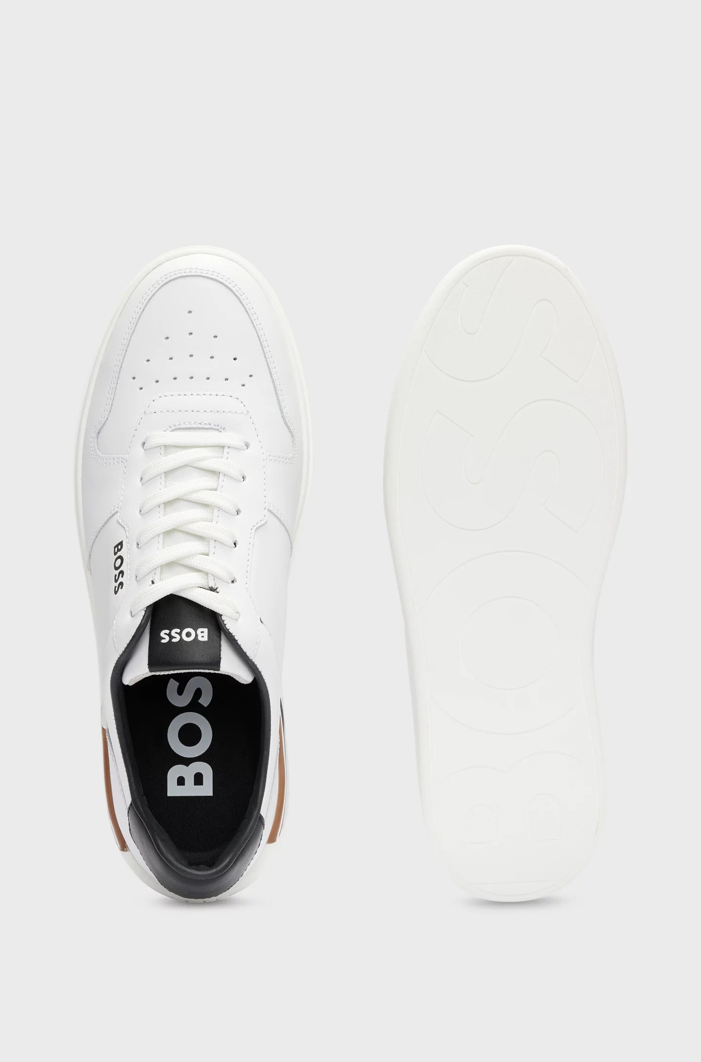 BOSS leather sneakers